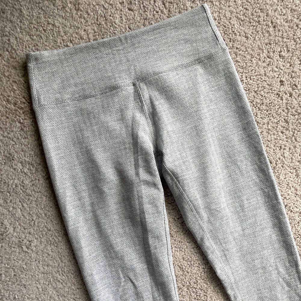 Kyodan Herringbone Fleece Cold Weather High Rise  Leggings Size Small Jacquard - Picture 3 of 9